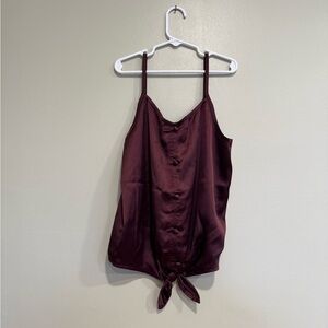 Abercrombie Kids Maroon Tank Top 13/14 years NWT